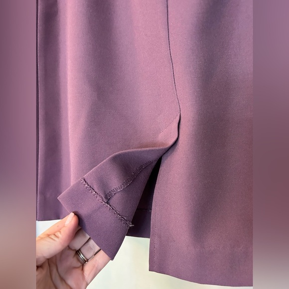 Vintage early 1980s, Nan Elliot skirt suit. Purple. Women’s size 6/8. - Picture 7 of 9